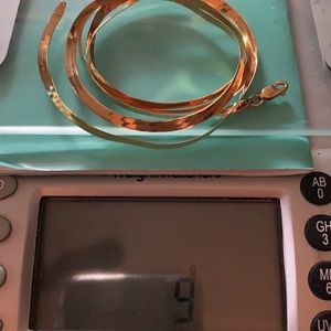 14k Herringbone Chain 30” HP